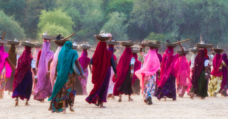 Indian women at work