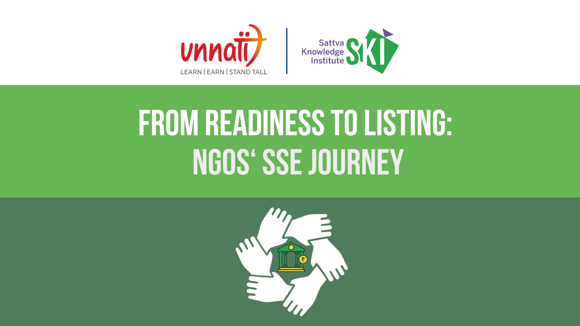 From readiness to listing ngos sse journey sattva consulting