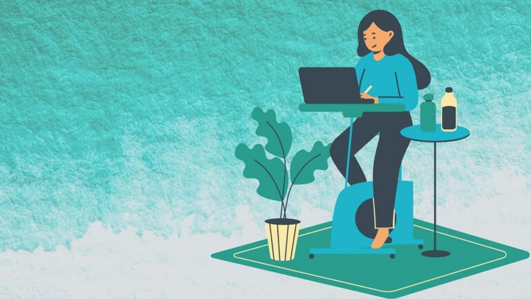 working woman vector